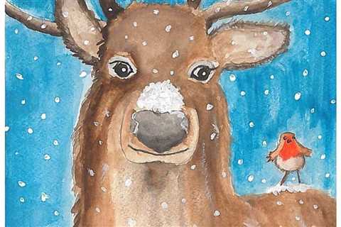 Prince William and Kate Middleton share adorable Christmas painting by son George, 9