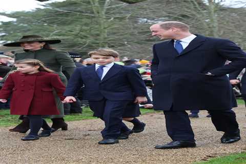 I’m a body language expert, Prince George’s subtle reassurance of Prince Louis shows strength of..