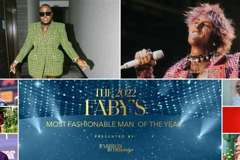 The Faby’s Best of 2022: Most Fashionable Man of the Year Featuring Steve Harvey, A$AP Rocky,..