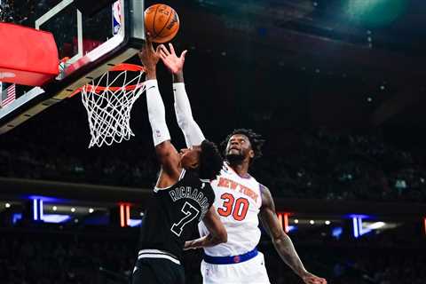 Knicks’ Julius Randle has strong night on defense