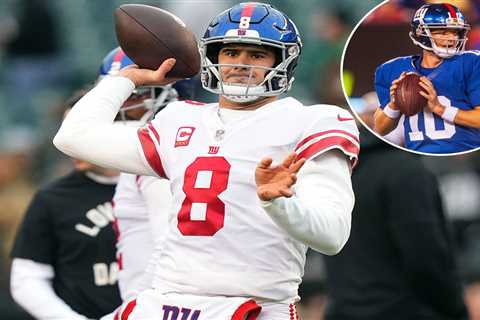 Be like Eli: Daniel Jones must now lift Giants in playoffs like Manning did