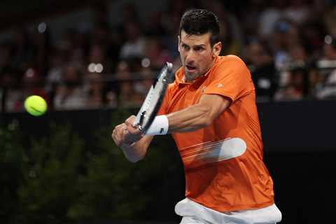 Novak Djokovic is primed to be the unstoppable king of Australian Open again