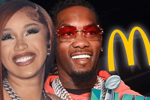 Cardi B and Offset Shoot Valentine's Day-Themed McDonald's Super Bowl Ad