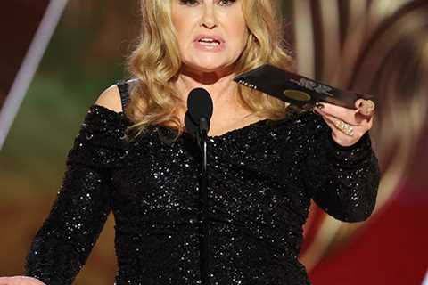 Jennifer Coolidge Goes Viral for Sharing Her Fears About Presenting at Golden Globes