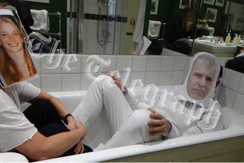 The bizarre bathtub photograph that Ghislaine Maxwell thinks will prove Prince Andrew is innocent