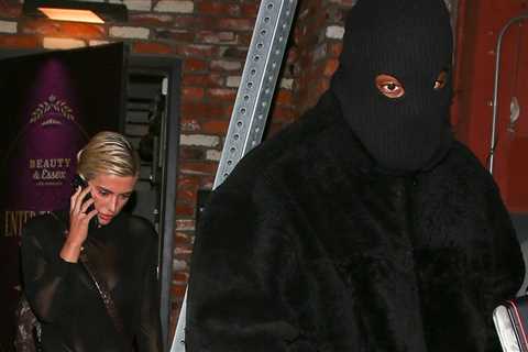 Kanye West Enjoys Date Night with Wife Bianca Censori, Covers Whole Face