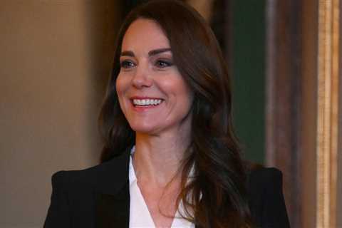 Kate Middleton means business in black Alexander McQueen blazer at new campaign to support kids