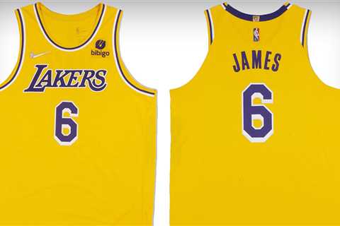 LeBron James' First Game-Worn Lakers No. 6 Jersey Hits Auction