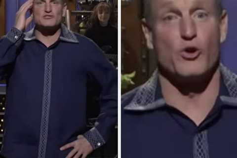 Woody Harrelson Made COVID Conspiracy Jokes In His Bizarre And Ramble-Y SNL Monologue