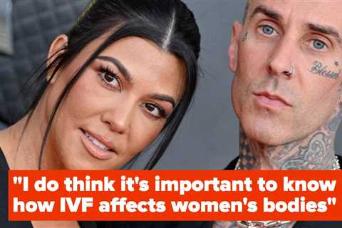 Kourtney Kardashian Clapped Back At A Commenter And Talked About The Effects Of IVF, And It's..