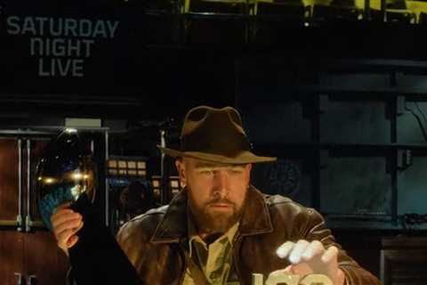 Travis Kelce Channels Indiana Jones For Saturday Night Live Hosting Promo