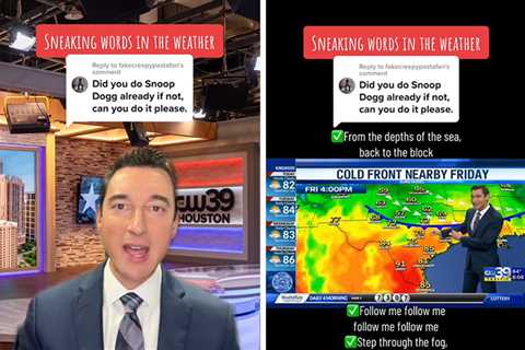 TV Meteorologist Uses Snoop Dogg's Lyrics in Weather Report, Rapper Gives Him Props