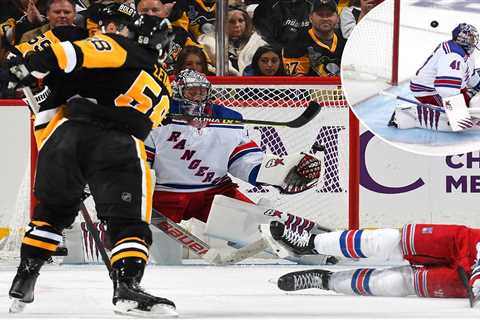 Rangers fall to Penguins in overtime despite rescuing point with late goal