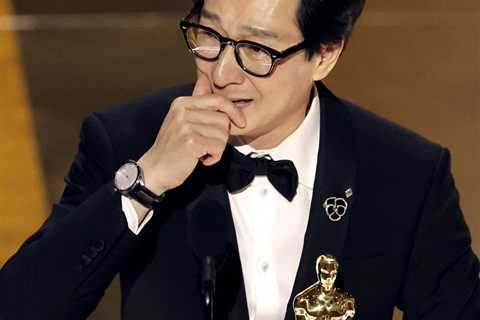 Ke Huy Quan Wins Best Supporting Actor Oscar For Everything Everywhere All At Once