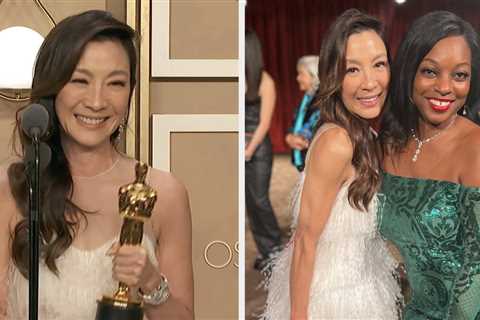 Michelle Yeoh Gave Me An Instant Confidence Boost During An Oscars Interview And I Can't Help But..
