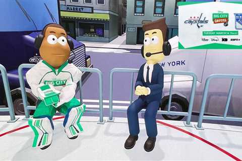 Rangers, Capitals game gets animated simulcast: ‘A different world’