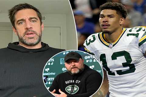 Aaron Rodgers scoffs at ‘ridiculous’ idea he gave Jets a ‘wish list’