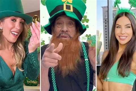 Celebrities Go Green for St. Patrick's Day 2023