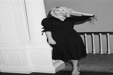 Holly Willoughby shows off stunning hair transformation in stylish black and white photoshoot