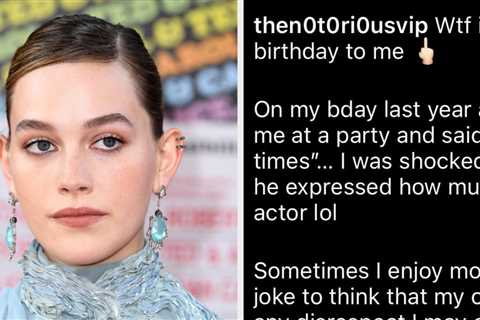 Fans Are Supporting Victoria Pedretti After She Called Out A “Well Known” Male Actor Who Made..