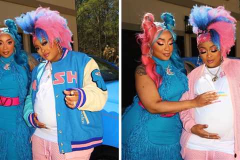 Da Brat and Jessica Harris Celebrate Their Gender Reveal in Hanifa, Valentino and Pure Atlanta