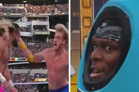 Seth Rollins Beats Logan Paul At WrestleMania, KSI Makes Surprise Appearance