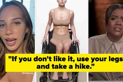 This Skims Model Is Speaking Up After Candace Owens Said People With Disabilities Being In Lingerie ..