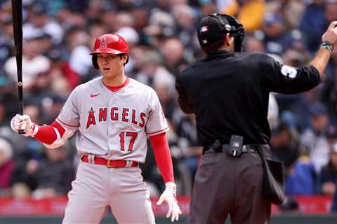 Shohei Ohtani called for two pitch clock violations in Angels’ win