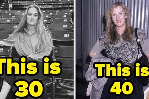 This Is What 30 Years Old And 40 Years Old Looks Like On 63 Different Celebrities