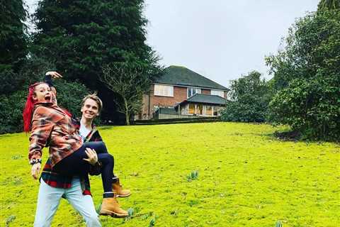 Strictly’s Dianne Buswell shows off huge garden at £1.3m home after putting it on sale with Joe Sugg