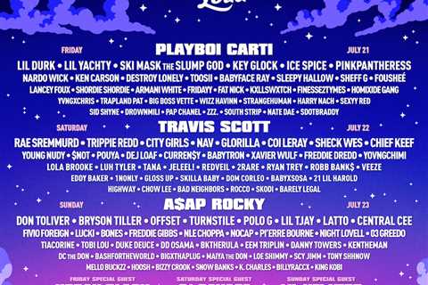 Rolling Loud Miami Lineup Has Playboi Carti, Travis Scott, A$AP Rocky, Turnstile?