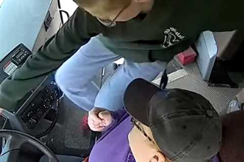 Moment 'Hero' Michigan Boy Grabbed School Bus Wheel After Driver Passed Out