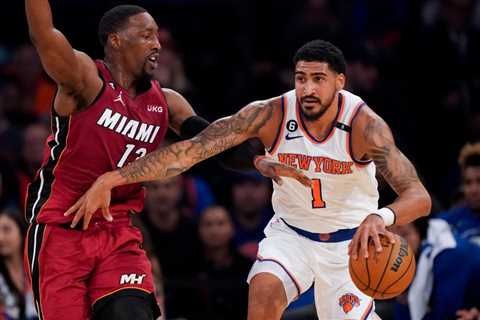 Knicks’ Obi Toppin thrives in starting role with Julius Randle injured