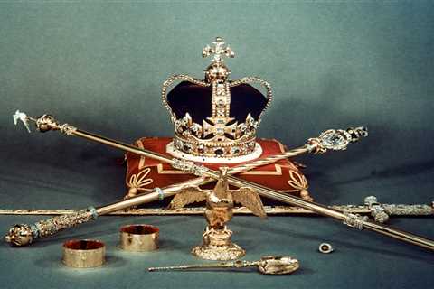 Who carries the Crown Jewels during the Coronation?