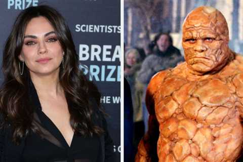 Mila Kunis Shut Down The Rumor She'd Been Cast In The New Fantastic Four Movie, But Teased That She ..