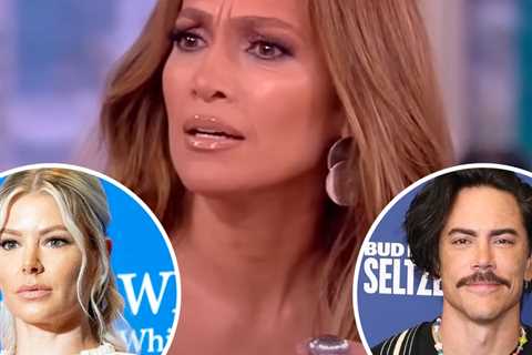 Jennifer Lopez Weighs In on Scandoval on The View