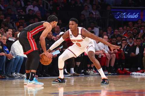 RJ Barrett understood bench decision towards Knicks Game 2 victory