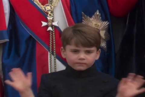 Royal fans are all saying the same thing about Prince Louis’ royal wave at the coronation