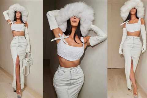 Kim Kardashian Posed in Fendi X Marc Jacobs RE23 Capsule Collection