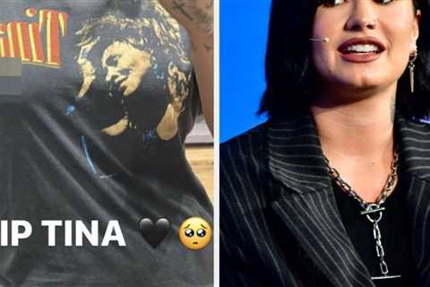 Demi Lovato Is Facing Backlash For Their Kinda Weird Tina Turner Tribute