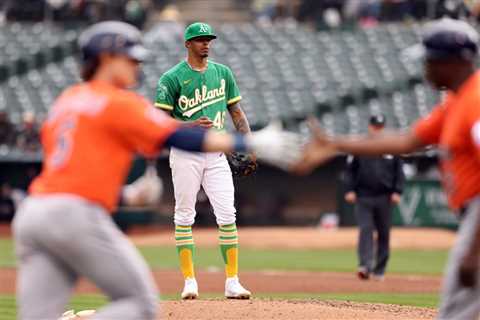 Putrid A’s breaking new ground  in utter futility as final gift to Oakland