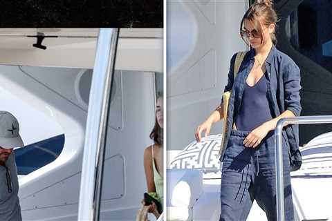 Leonardo DiCaprio Stays on Yacht Overnight With Gigi Hadid's Model Pal