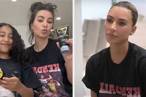 Kim Kardashian Wore A Shirt Poking Fun At Kendall Jenner's NBA Dating History Again