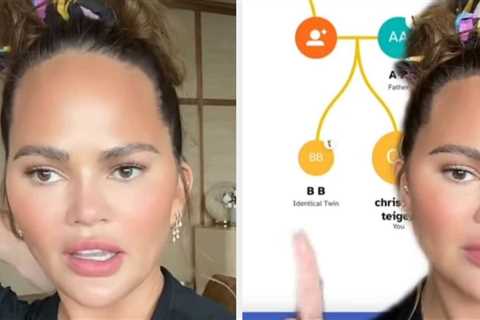 Chrissy Teigen Said She Was Left “Spiraling” After A DNA Test Mistakenly Revealed She Had A..