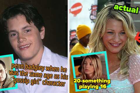 25 Actors Who Played Teenagers Vs. Photos Of What They Actually Looked Like As Teenagers