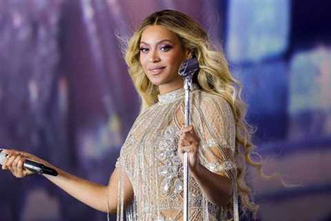 Beyoncé Stuns in Shimmering Diamond Cutout Jeans: Shop the Look Now