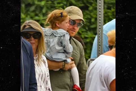 Prince Harry Takes in 4th of July Parade in Montecito with Daughter Lilibet