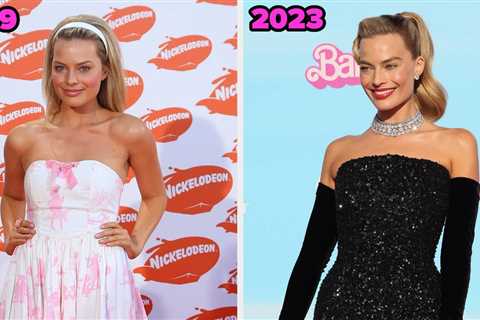 14 Side-By-Sides Of The Barbie Cast On Their First Red Carpets Vs. At The Premiere