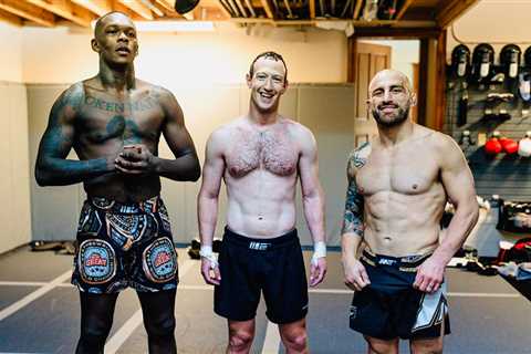 Mark Zuckerberg Shows Off Shredded Bod In Training Sesh With UFC Stars