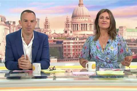 Good Morning Britain’s Martin Lewis caught in live on-air blunder as Susanna Reid is forced to take ..